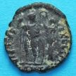 Монета Римская империя, фоллис Аркадий 395-401 год.