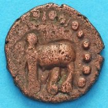 Древняя Индия, династия Нагас Падмавати 1/4 какини 200-340 год №6