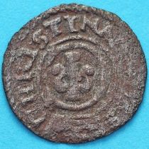 Ливония монета солид 1634-1654 год. Кристина. №2