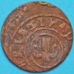 Ливония монета солид 1634-1654 год. Кристина. №5