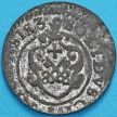 Ливония монета солид 1653 год. Кристина