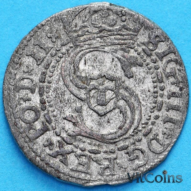 Ливония монета солид 1606 год. Сигизмунд III
