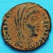 Монета Римская империя, фоллис Константин I, Великий 347-348 год. Посмертный.