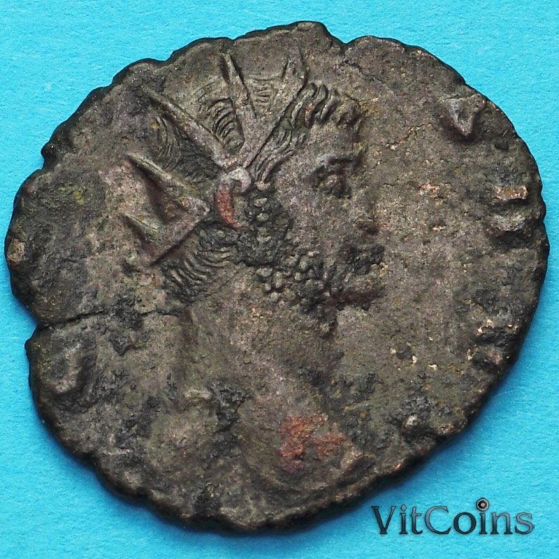Монета Римская империя, Галлиен,  антониниан, 260-268 год. Абунданция. №2