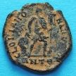 Монета Римская империя, Валент 364-378 год. Император с пленником.