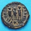 Монета Римская империя, Гонорий, фоллис 406-408 год.