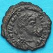 Монета Римская империя, фоллис Феодосий II 423-425 год.