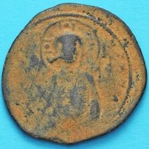Византия анонимный фоллис, Иисус. Михаил IV Пафлагон 1034-1041 год. №5