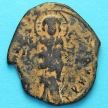 Монета Византия фоллис Константин X Дука 1059-1067 год. №5