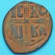 Монета Византия анонимный фоллис, Михаил IV Пафлагон 1034-1041 год. №23