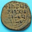 Монета Византия фоллис Василий II 976-1028 год. №5