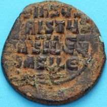 Византия фоллис Василий II 976-1028 год. №11