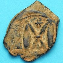 Византия фоллис Ираклий, Ираклий Константин 610-641 год. №12