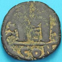 Византия 40 нуммий Юстин 518-527 год. №15