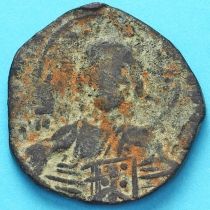 Византия фоллис Василий II  976-1028 год.