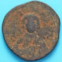 Византия анонимный фоллис, Иисус. Роман III Аргир 1028-1034 год. №10