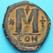 Византия монета 40 нуммий Юстиниан I 527-532  год. №6
