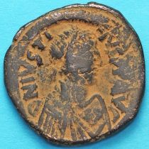 Византия 40 нуммий Юстин 518-527 год. №2