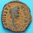 Византия монета 40 нуммий Юстин 518-527 год. №4