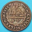 Монета Мюнстер, Германия 4 пфеннига 1762 год. Святой Павел.