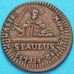 Монета Мюнстер, Германия 4 пфеннига 1760 год. Святой Павел.