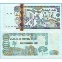 Алжир 2000 динар 2011 год.