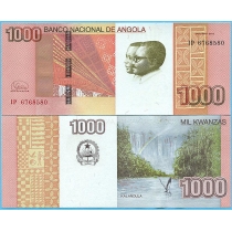 Ангола 1000 кванза  2012 (2017) год.