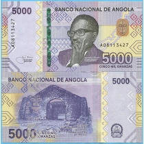 Ангола 5000 кванза 2020 год.