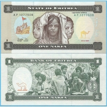 Эритрея 1 накфа 1997 год.