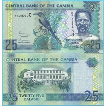 Гамбия 25 даласи 2006 год.