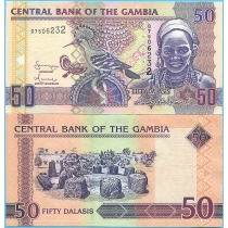 Гамбия 50 даласи 2006 год.