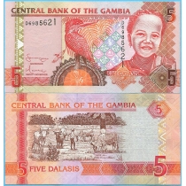 Гамбия 5 даласи 2006 год.