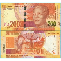 Южная Африка 200 рандов 2018 год.
