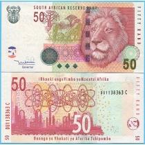 Южная Африка 50 рандов 2005 год.