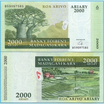 Мадагаскар 2000 ариари 2008 год.
