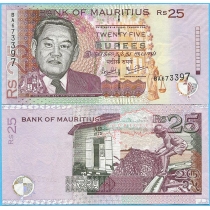 Маврикий 25 рупий 2003 год.