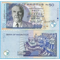 Маврикий 50 рупий 2003 год.