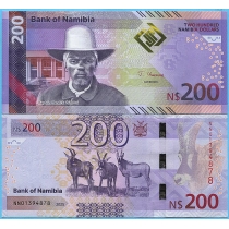 Намибия 200 долларов 2025 год.