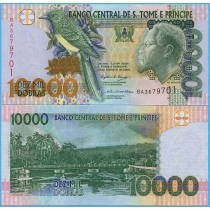 Сан Томе и Принсипи 10000 добра 2004 год.