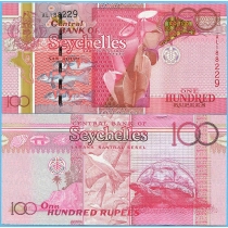 Сейшельские острова 100 рупий 2011 год.