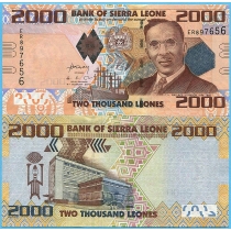 Сьерра-Леоне 2000 леоне 2013 год.