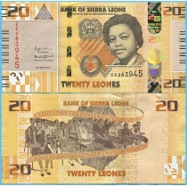 Сьерра-Леоне 20 леоне 2022 год.