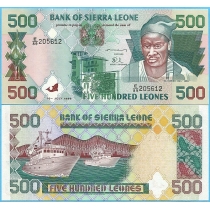 Сьерра-Леоне 500 леоне 1998 год.