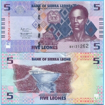 Сьерра-Леоне 5 леоне 2022 год.