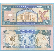 Сомалиленд 50 шиллингов 2002 год.