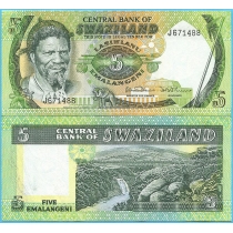 Свазиленд 5 эмалангени 1984 год.