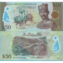 Бруней 50 ринггит 2004 год.