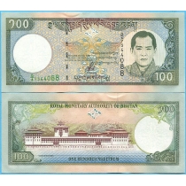 Бутан 100 нгултрум 2000 год.