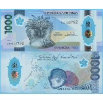 Филиппины 1000 песо 2022 год.