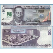 Филиппины 100 песо 2011 год. 100-летие Университета Де Ла Саль